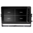 Wodoodporny monitor AHD 10,1″ Quad