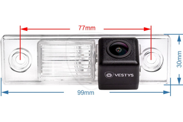 Kamera cofania Chevrolet Aveo, Cruze, Captiva, Lacetti, Epica, Orlando, Matiz 2006-2019