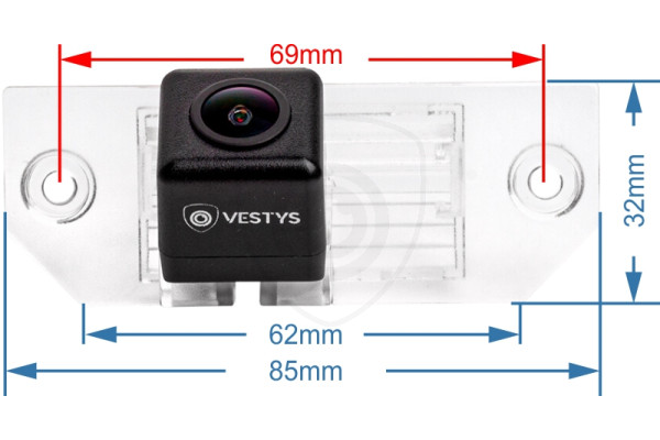 Kamera cofania Ford Focus Mk2 i C-Max, 1998, 1999, 2000, 2001, 2002, 2003, 2004, 2005, 2006, 2007, 2008, 2009, 2010, 2011, 2012