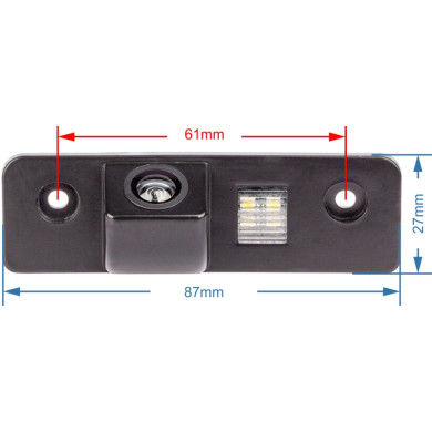 Kamera cofania Škoda - Model 1