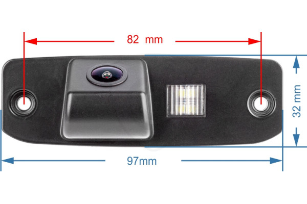 Kamera cofania Hyundai Tucson, Kona, Accent, Elantra i inne 2004, 2005, 2006, 2007, 2008, 2009, 2010, 2011, 2012, 2013, 2014, 2015, 2016