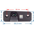 Kamera cofania Hyundai Santa Fe 2006, 2007, 2008, 2009, 2010, 2011, 2012 z możliwością doświetlenia LED