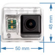 Kamera cofania do Mazdy 6, CX-5 i CX-7, roczniki 2002, 2003, 2004, 2005, 2006, 2007, 2008, 2009, 2010  
