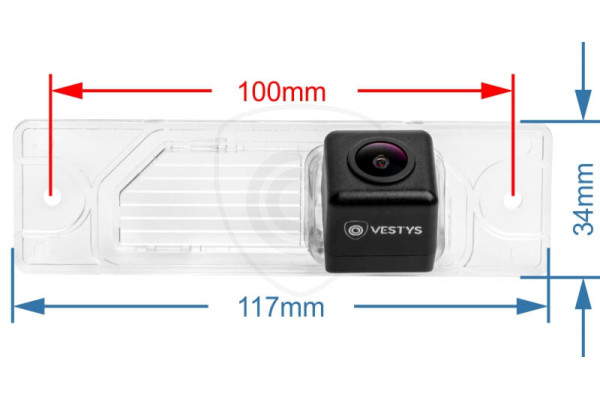 Kamera cofania Renault Koleos 2008, 2009, 2010, 2011, 2012