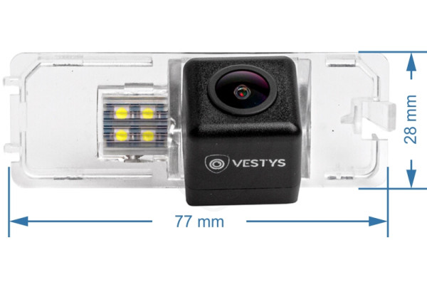 Kamera cofania Škoda Superb 2 sedan (2008 - 2013)