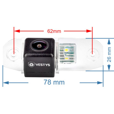 Kamera cofania Volvo – model 1