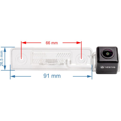 Kamera cofania Škoda – model 6