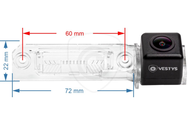 Kamera cofania VW Golf 4 i 5, Passat, Polo, EOS, Touran, Beetle, Lupo, Bora
