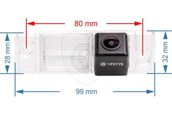 Kamera cofania do Opel Antara (2011 – 2015)