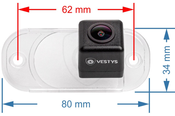 Kamera cofania do Hyundai Santa Fe i H1