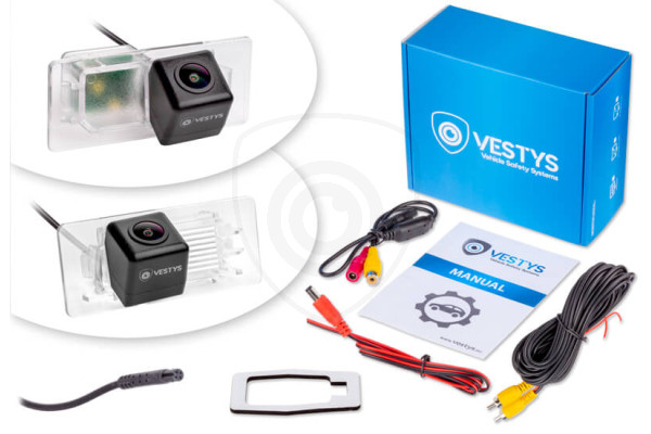 Kamera cofania VW T6, Polo, Passat B6 sedan, B7 i B8 Variant, Jetta, Golf 6 Variant, Beetle, Tiguan, Golf 7 Sportsvan i Touareg 2 oraz 3