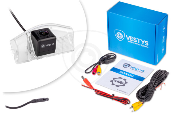 Kamera cofania do pojazdów Mazda 2 i Mazda 3, roczniki 2008, 2009, 2010, 2011, 2012, 2013