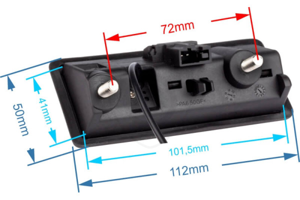 Kamera cofania do VW Passat B7, Golf Variant, Tiguan, Touareg, Jetta MK6