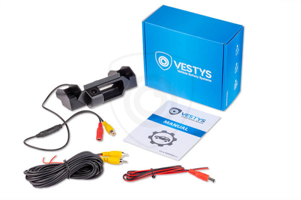 Kamera cofania Suzuki SX4, S-Cross w klamce tylnej klapy. 2006–2013