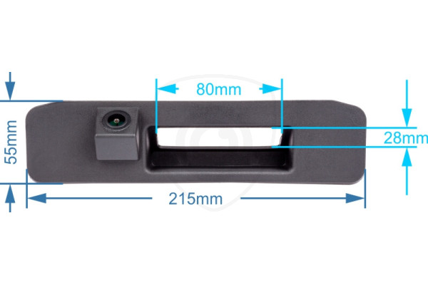 Kamera cofania do Mercedes-Benz Klasa A / GLE / ML / GLA / GL / V