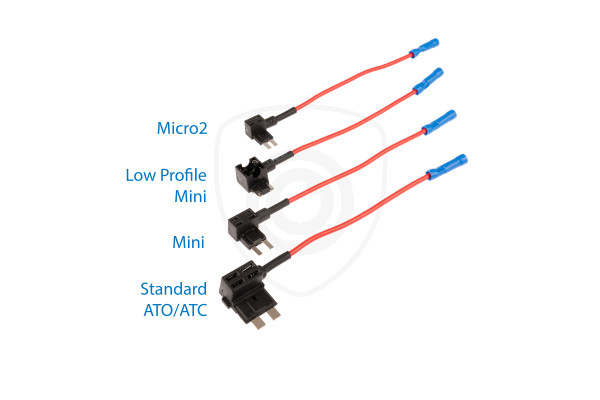 Adapter bezpiecznikowy – odgałęzienie ze skrzynki bezpieczników 12/24 V