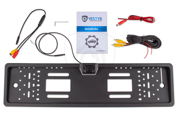 Kamera cofania w uchwycie tablicy rejestracyjnej