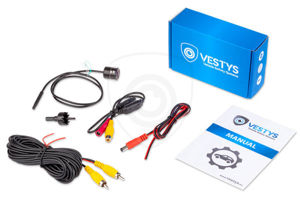 Uniwersalna kamera cofania wpuszczana w karoserię pojazdu