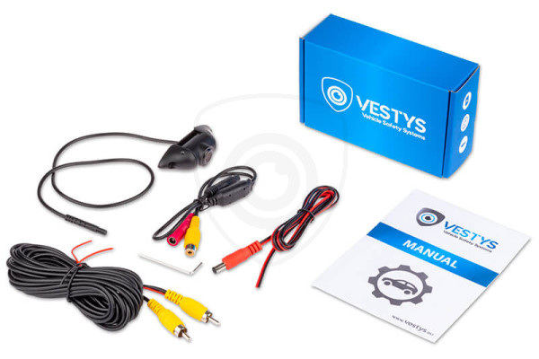 Metalowa kamera cofania dla samochodów osobowych, dostawczych, kamperów i minibusów