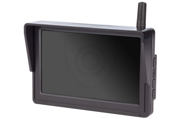 Bezprzewodowy zestaw monitora z kamerą solarną w ramce tablicy rejestracyjnej