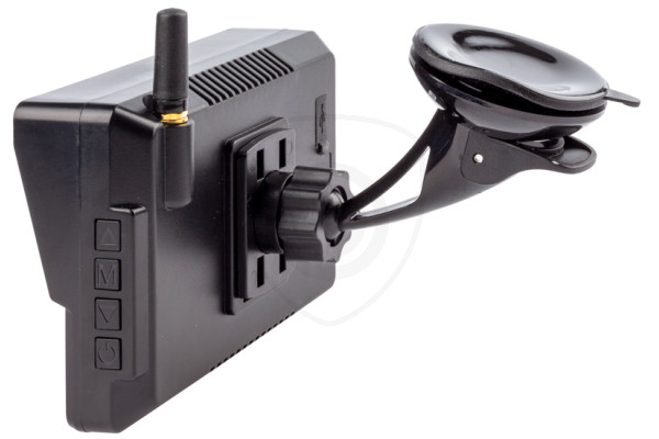 Bezprzewodowy zestaw monitora z kamerą solarną w ramce tablicy rejestracyjnej