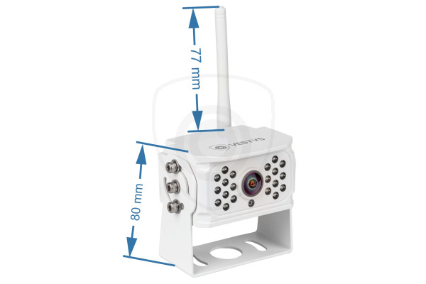 Bezprzewodowy zestaw kamera cofania i monitor do samochodów ciężarowych, samochodów dostawczych, ciężarówek, kamperów, kombajnów, ciągników VESTYS AHD