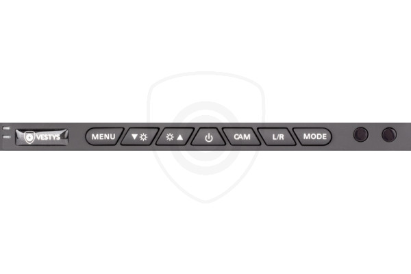 Bezprzewodowy zestaw kamera cofania i monitor do samochodów ciężarowych, samochodów dostawczych, ciężarówek, kamperów, kombajnów, ciągników VESTYS AHD