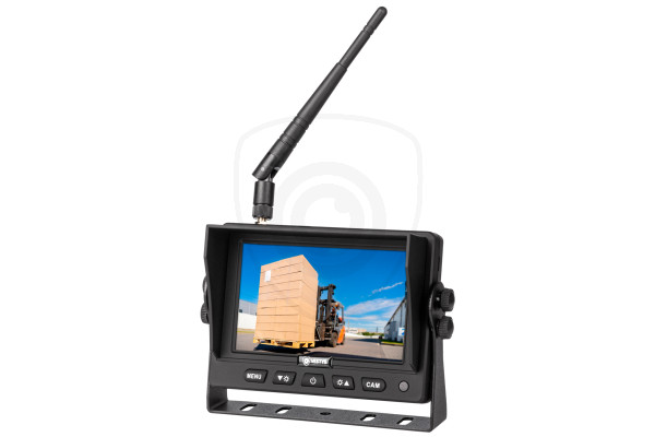 Bezprzewodowy zestaw kamera cofania i monitor do samochodów ciężarowych, samochodów dostawczych, ciężarówek, kamperów, kombajnów, ciągników VESTYS AHD