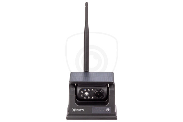 Bezprzewodowa kamera VESTYS Solar z ładowaniem solarnym i mocowaniem na magnes