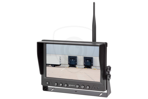 Bezprzewodowy zestaw WiFi AHD z kamerą z ładowaniem solarnym i mocowaniem magnetycznym do samochodów dostawczych
