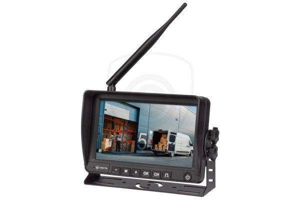 Bezprzewodowy zestaw WiFi AHD z kamerą z ładowaniem solarnym i mocowaniem magnetycznym do samochodów dostawczych