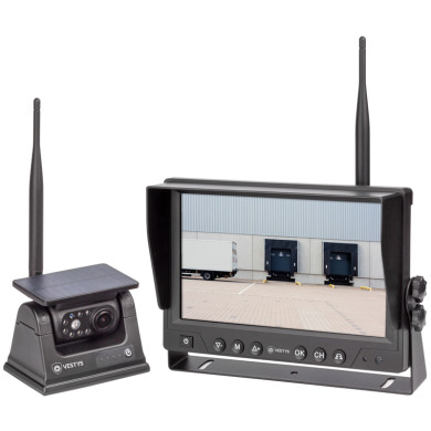 Bezprzewodowy zestaw AHD VESTYS Solar z kamerą z ładowaniem solarnym i mocowaniem magnetycznym
