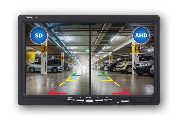 Porównanie rozdzielczości SD i AHD