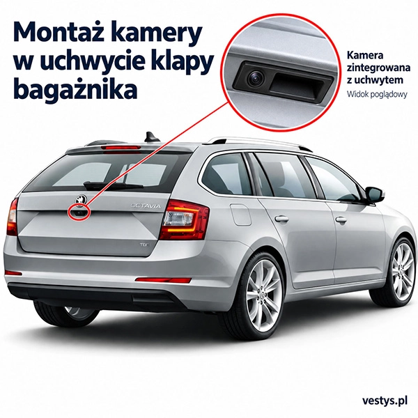 Kamera cofania Skoda Octavia 3 Kamera cofania Skoda Octavia 3