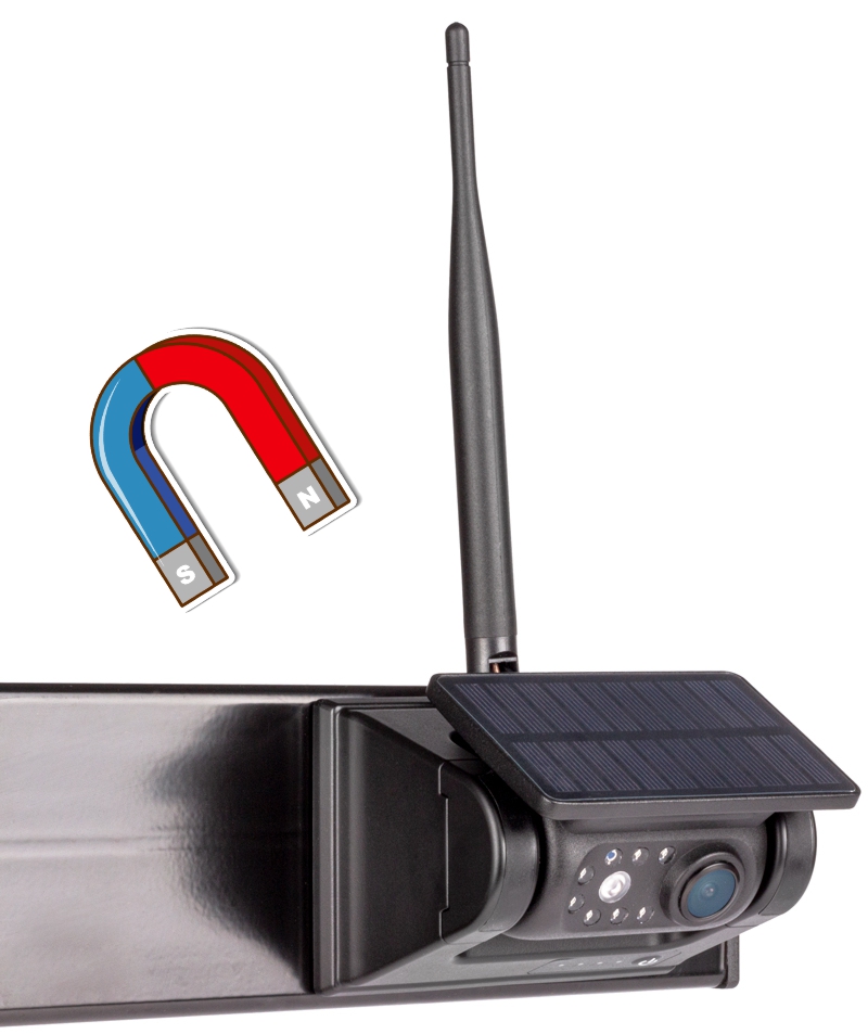 mocowanie magnetyczne bezprzewodowej kamery WiFi