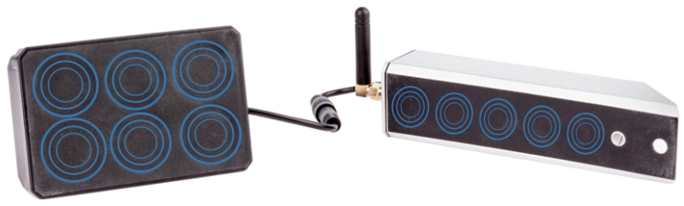 mocowanie kamery i baterii do wózka widłowego za pomocą silnych magnesów